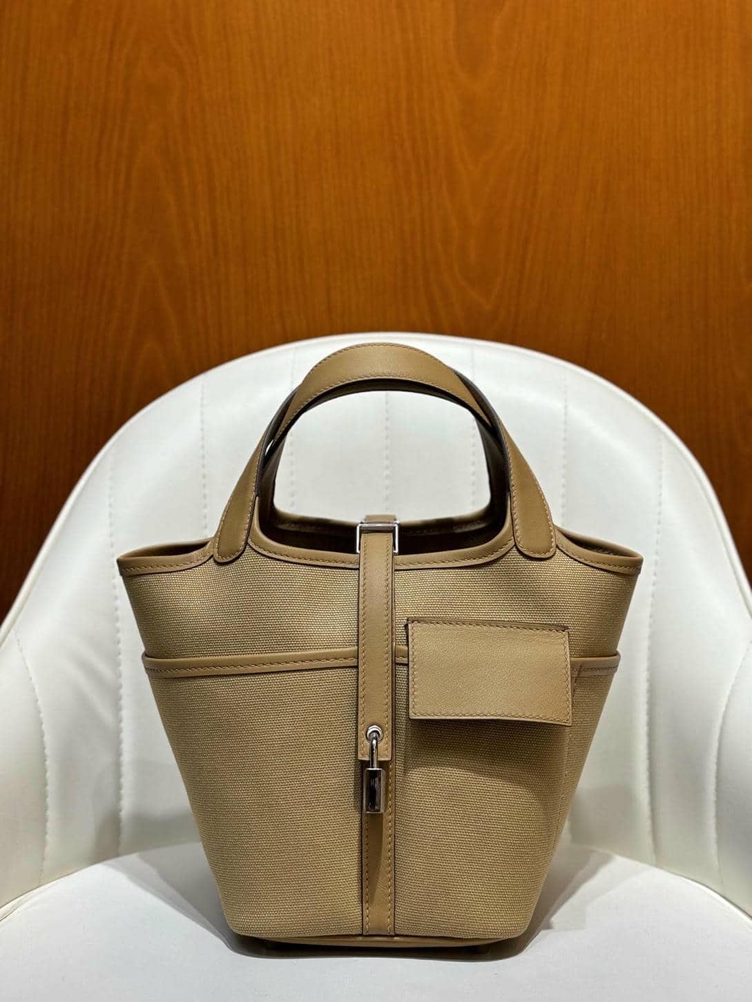 Picotin Canvas-Leather Combo-23
